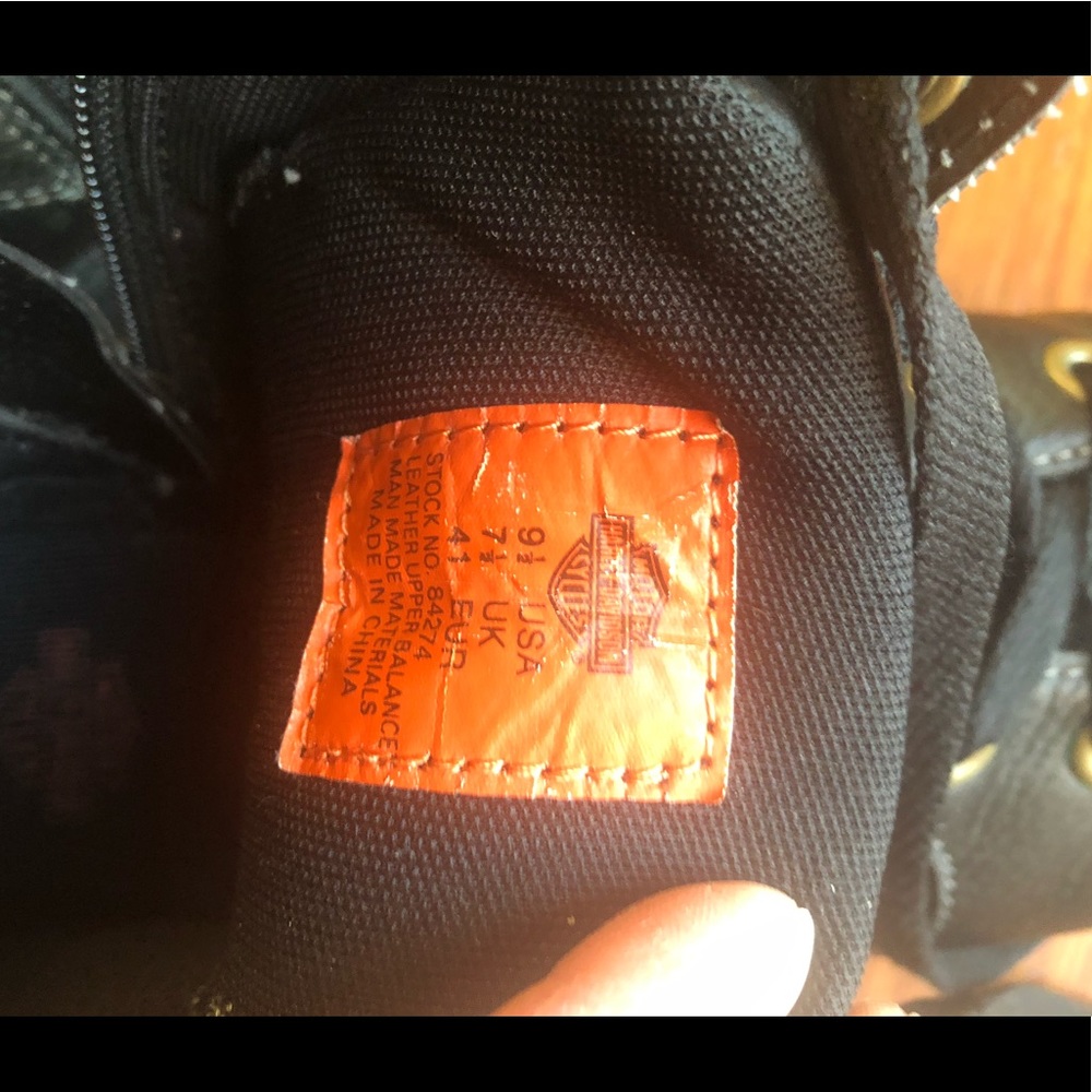 Harley-Davidson  Side Zip Riding Boots - Picture 8 of 12